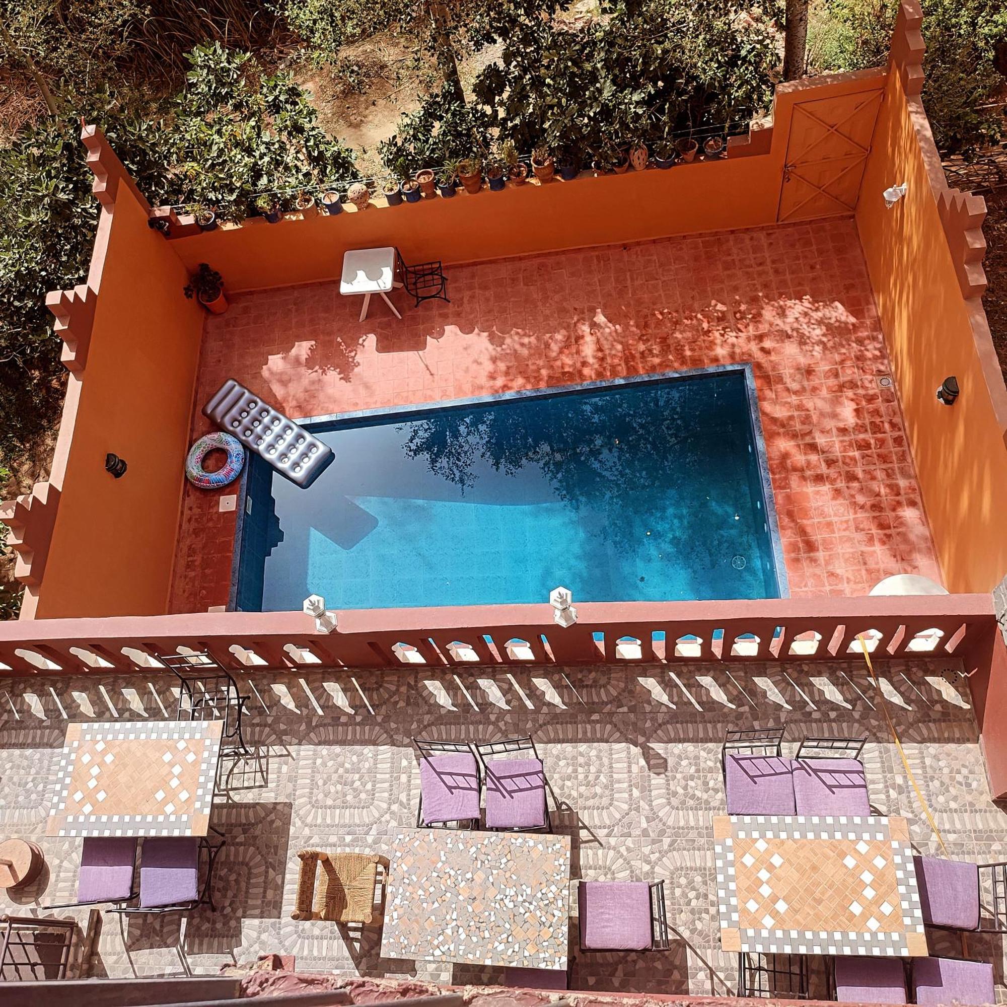 Auberge De La Riviere Du Dades Boumalne Eksteriør bilde